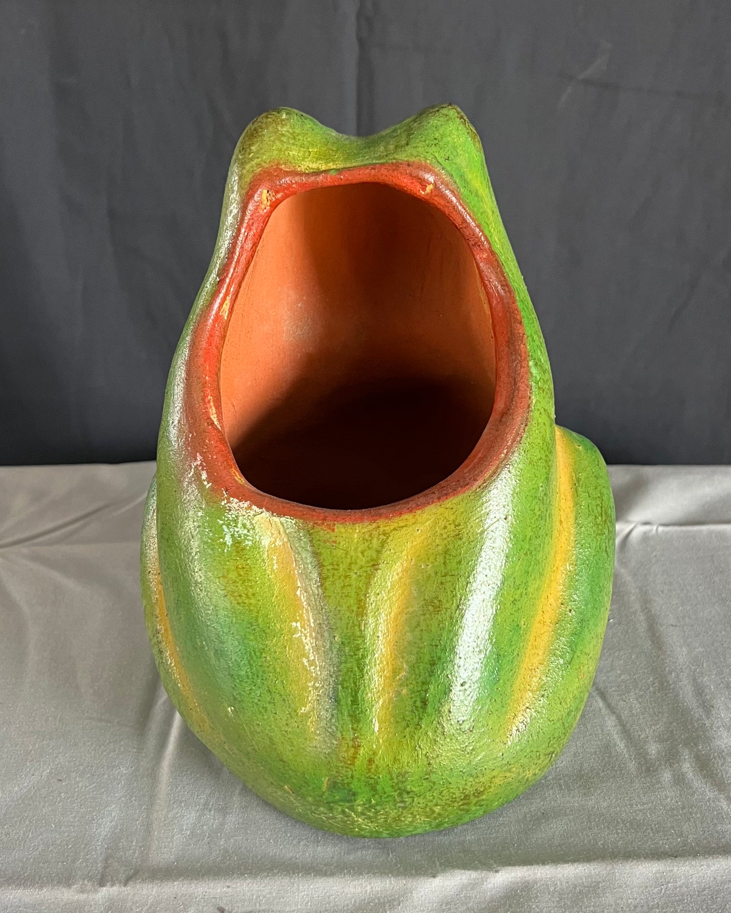 Ceramic Frog Planter