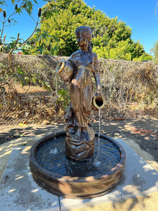 Classic Rebecca at the Well Fountain