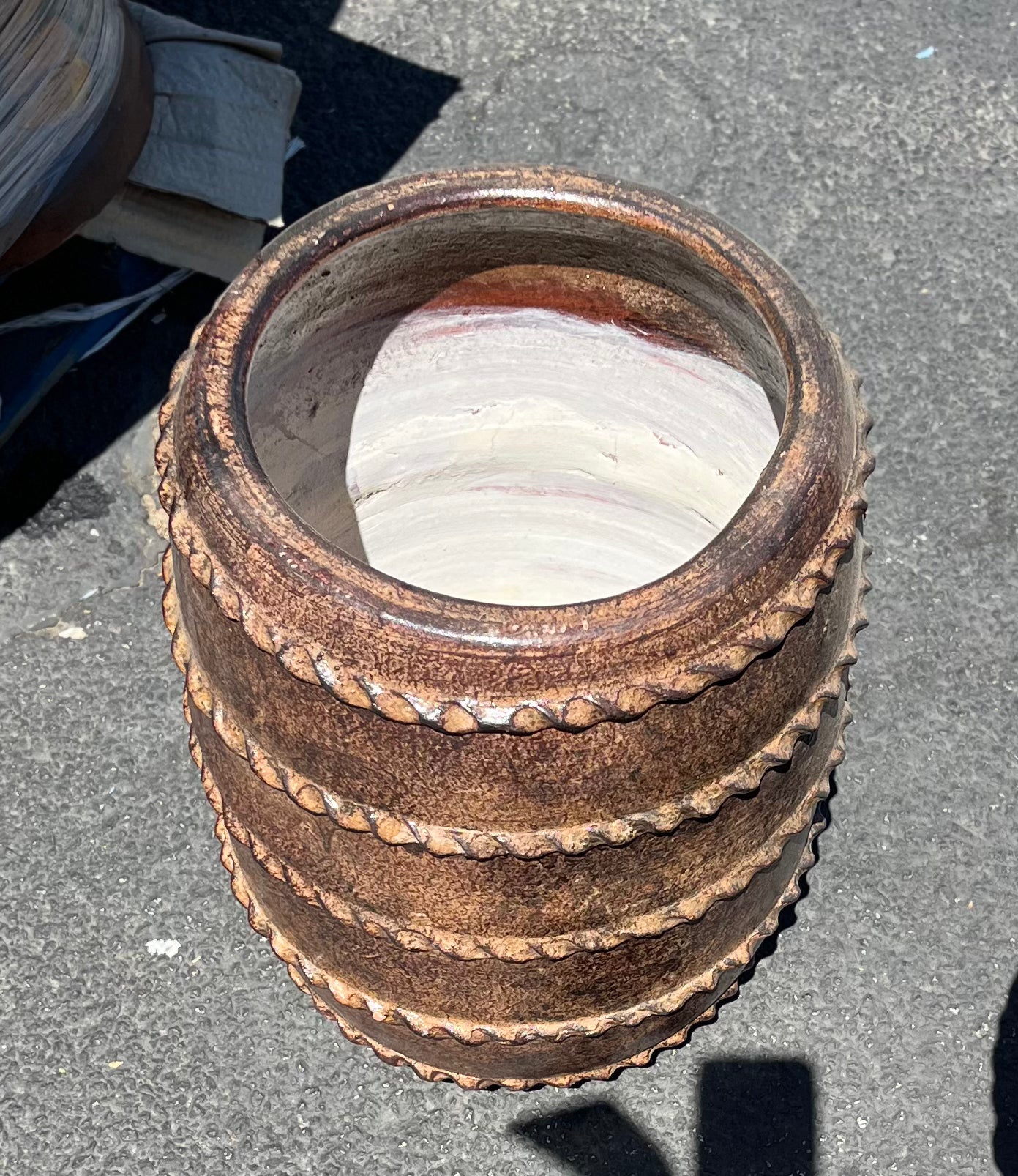 Rustic Brown Planter